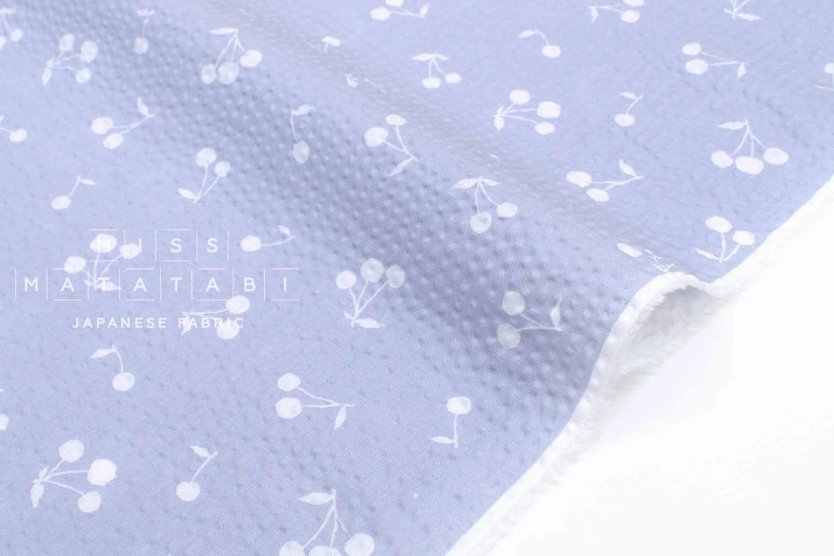 Japanese Fabric Cherries Ripple - C - 50cm