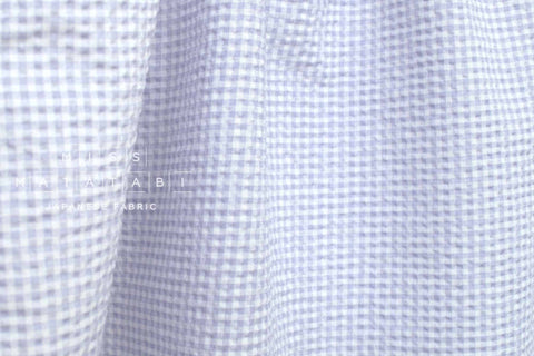 Japanese Fabric Tiny Gingham Ripple - C - 50cm
