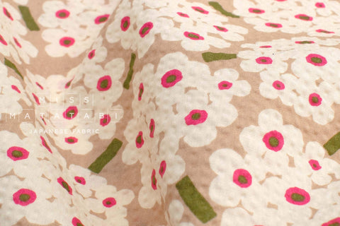 Japanese Fabric Cotton Ripple Annabelle - C - 50cm