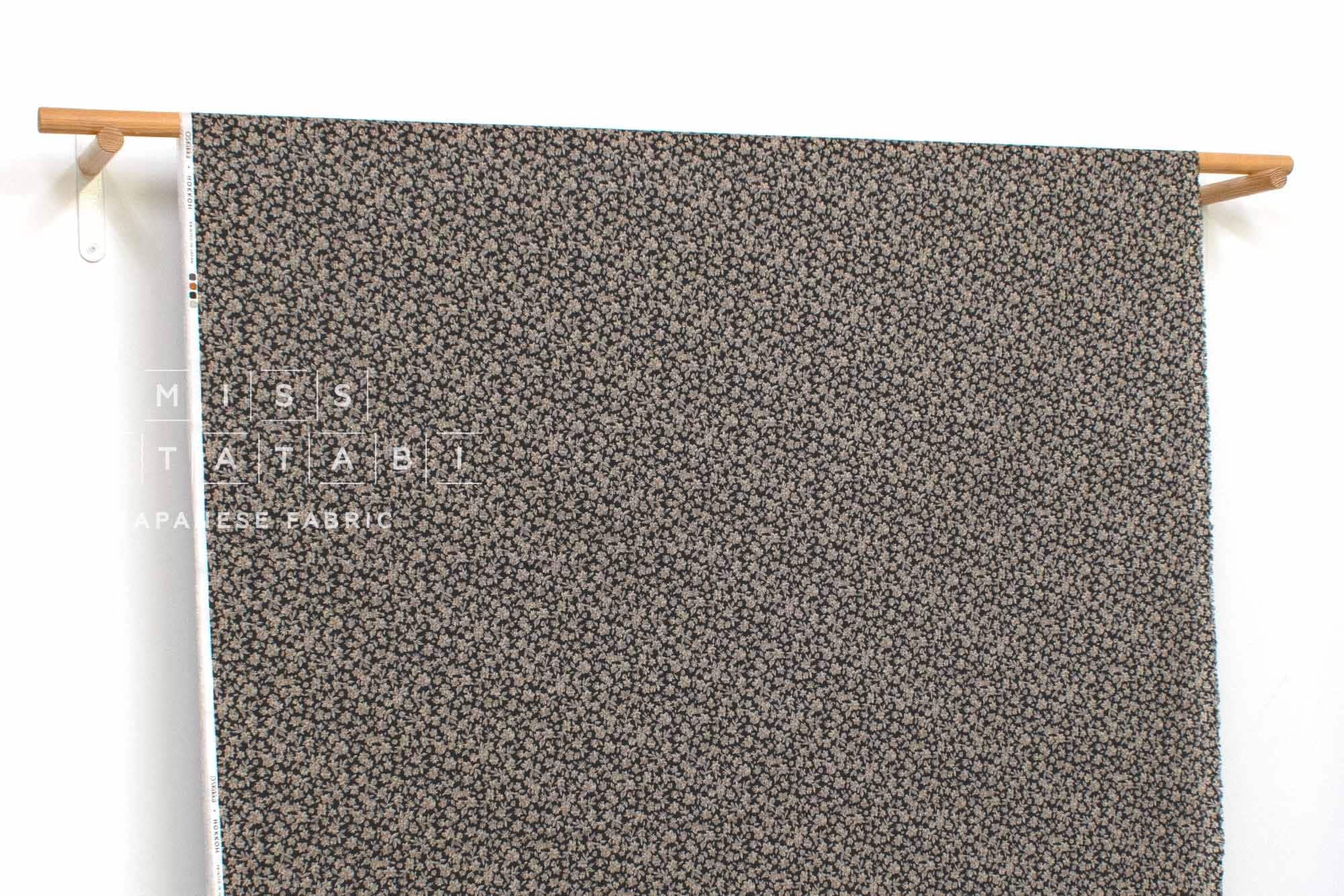 Japanese Fabric Isobel - black - 50cm