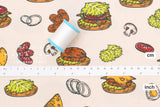 Japanese Fabric Hamburgers - 50cm