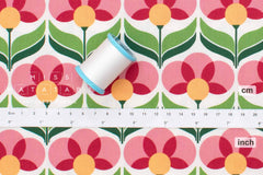 Japanese Fabric Wren Flowers - B - 50cm