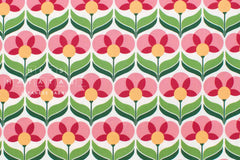 Japanese Fabric Wren Flowers - B - 50cm