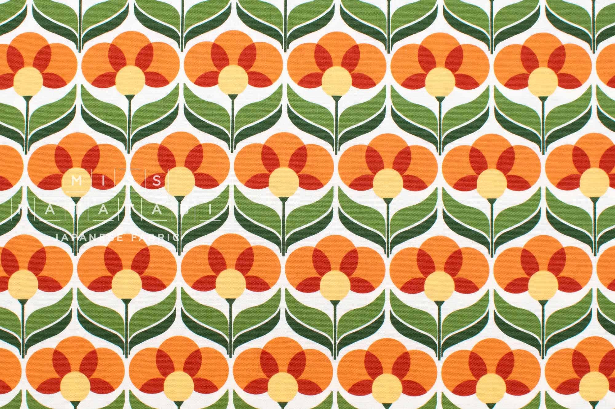 Japanese Fabric Wren Flowers - A - 50cm