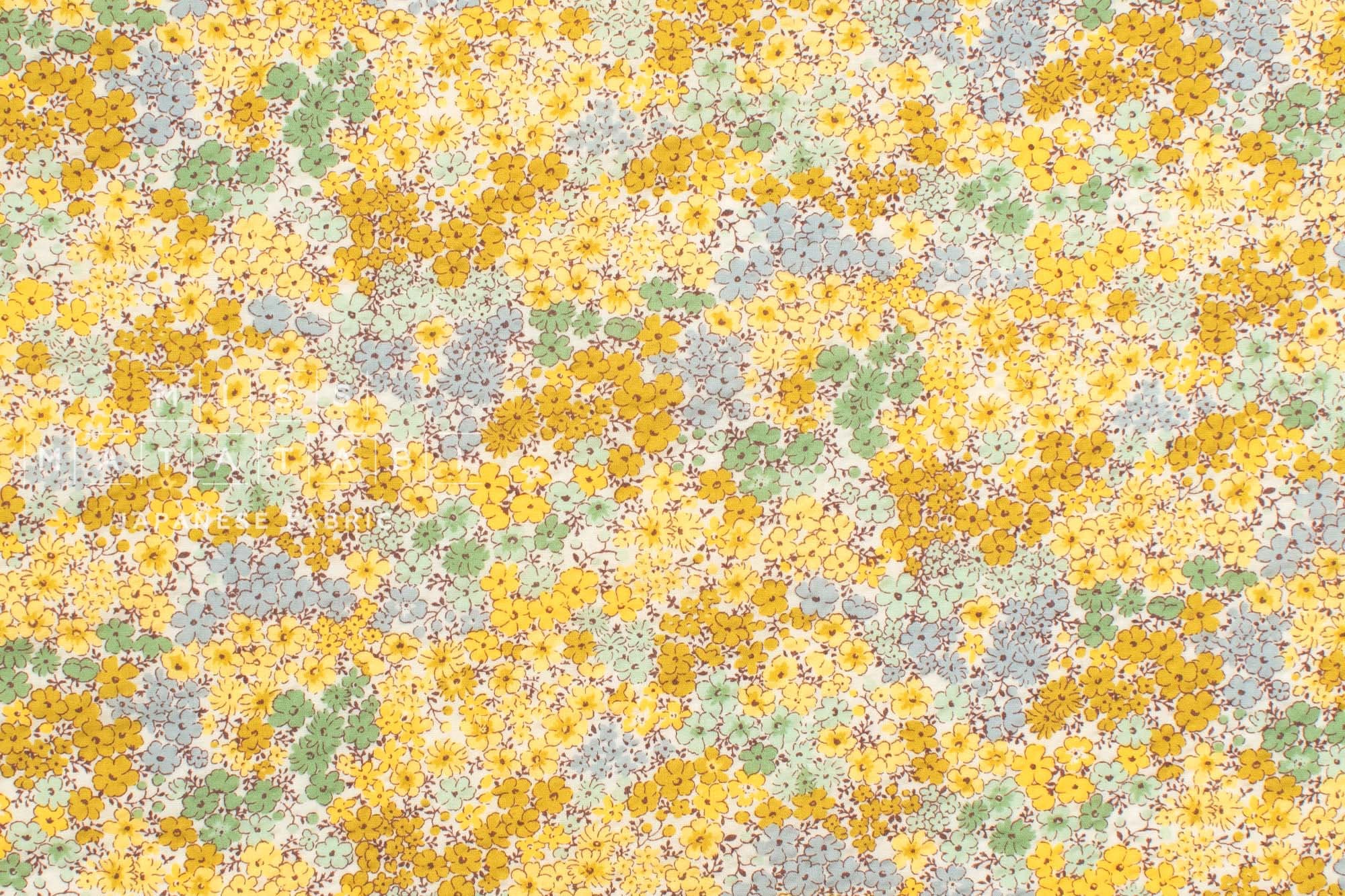 Japanese Fabric Cotton Ripple Hinano - C - 50cm