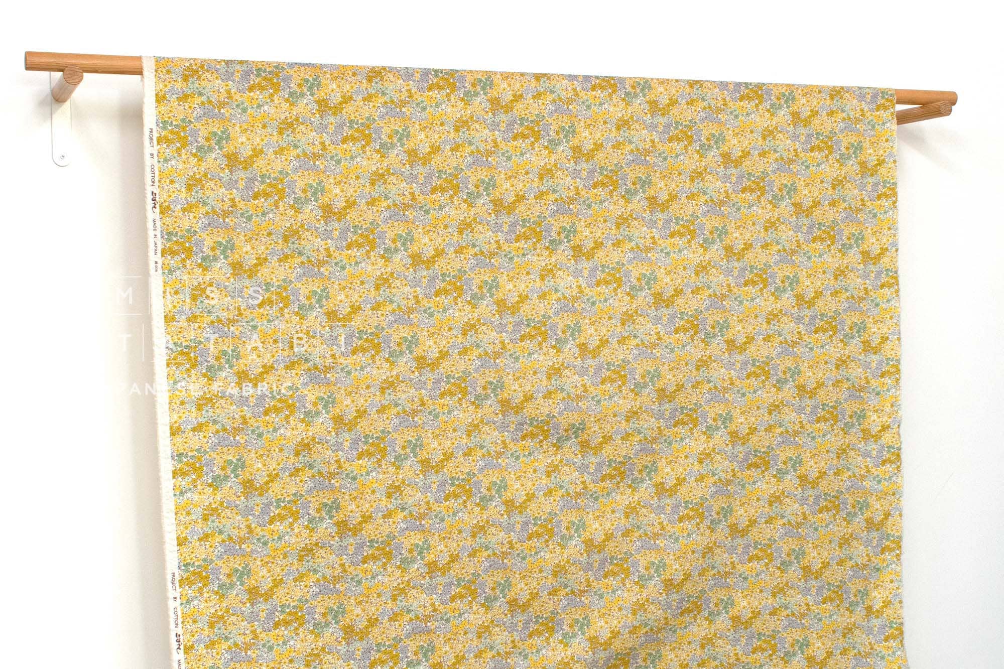 Japanese Fabric Cotton Ripple Hinano - C - 50cm