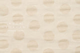 Japanese Fabric Cotton Linen Ripple Dots - linen - 50cm