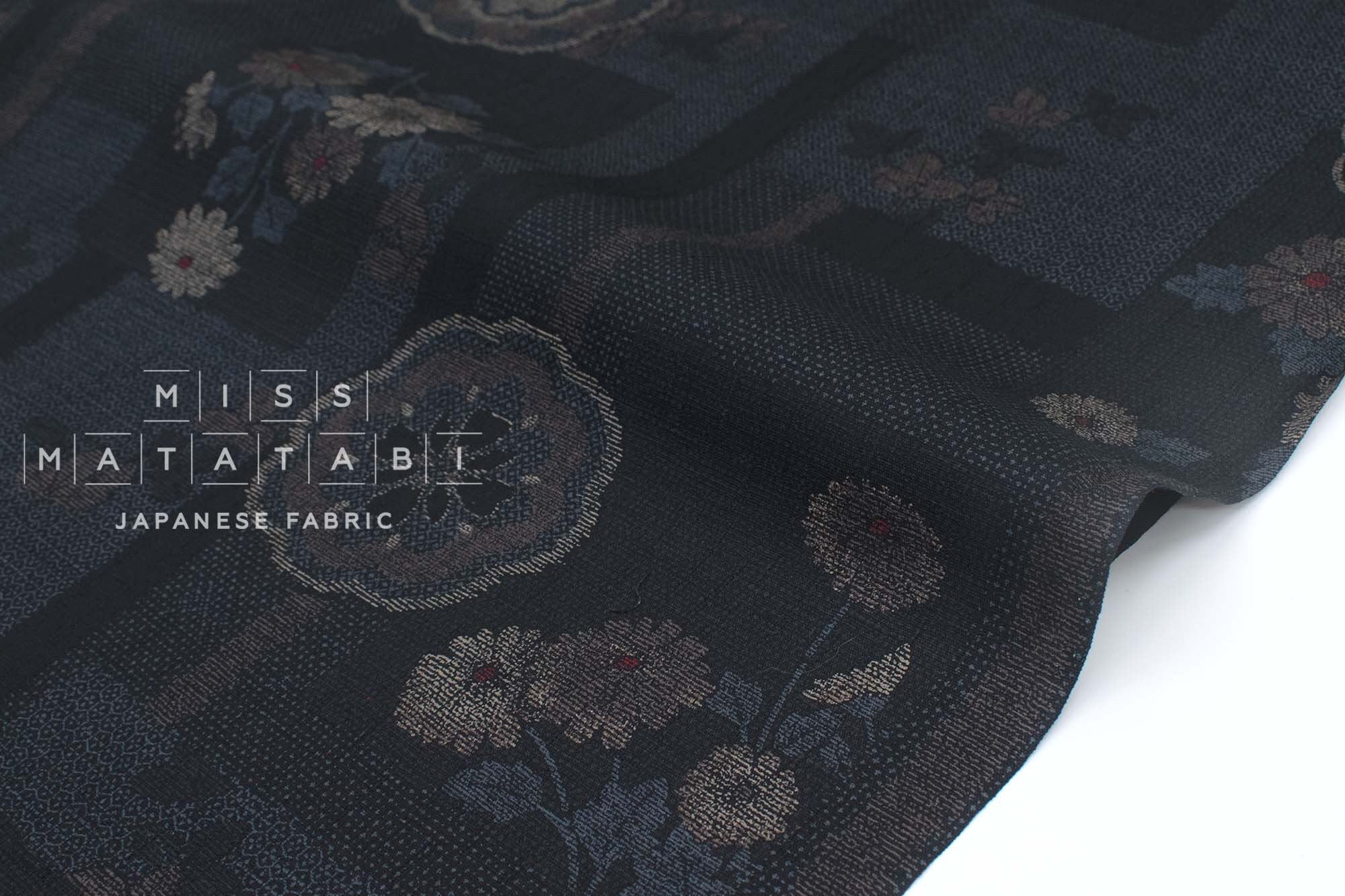 Japanese Fabric Hanatsumugi - B - 50cm