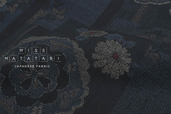 Japanese Fabric Hanatsumugi - B - 50cm