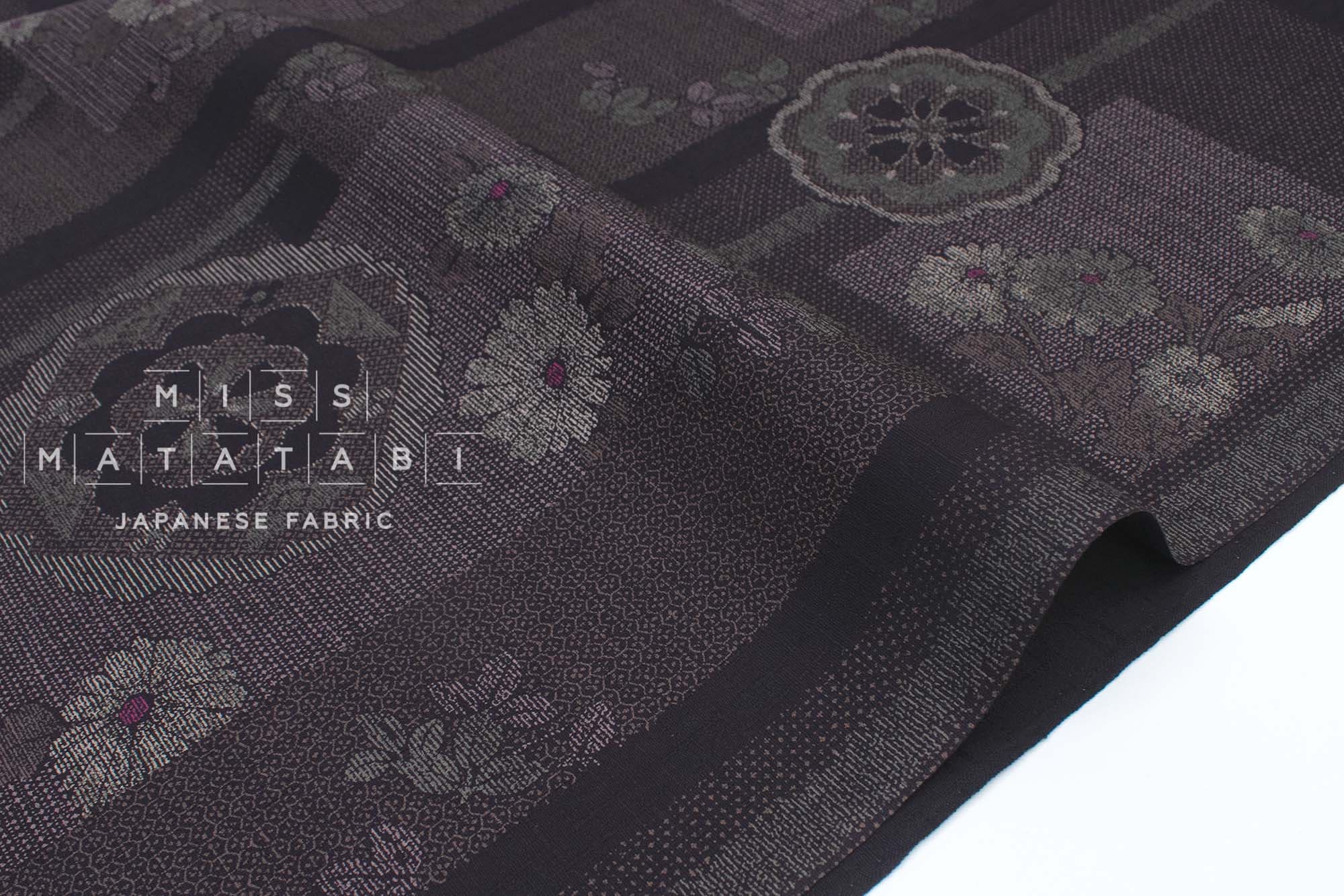 Japanese Fabric Hanatsumugi - D - 50cm