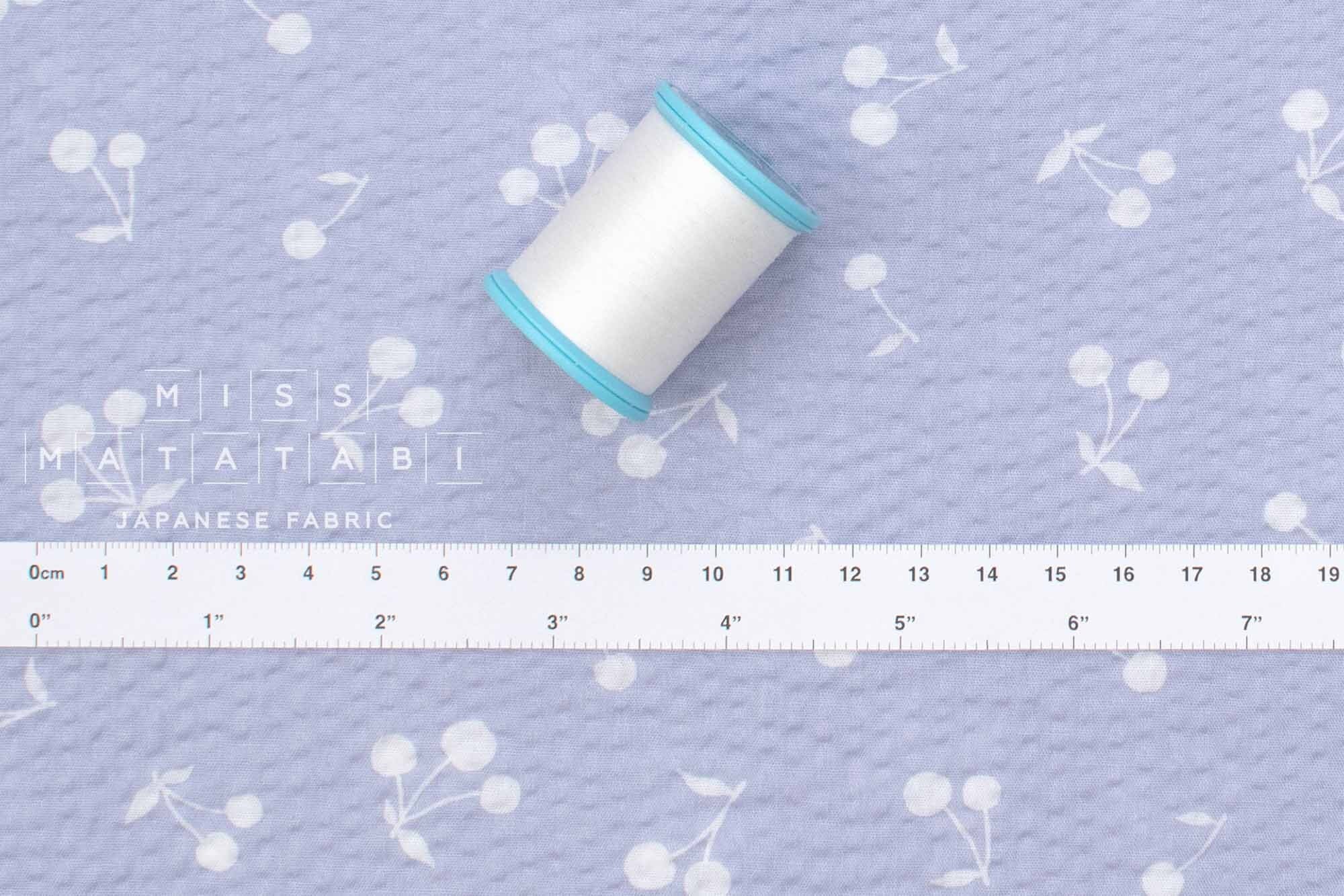 Japanese Fabric Cherries Ripple - C - 50cm