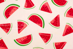 Japanese Fabric Watermelon- natural - 50cm