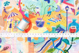 Japanese Fabric Dream Sequence - B - 50cm
