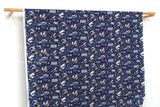 Japanese Fabric Cotton Ripple Polar Cats - D - 50cm