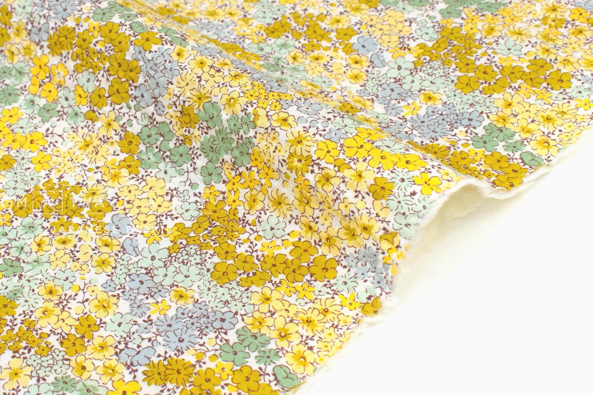 Japanese Fabric Cotton Ripple Hinano - C - 50cm