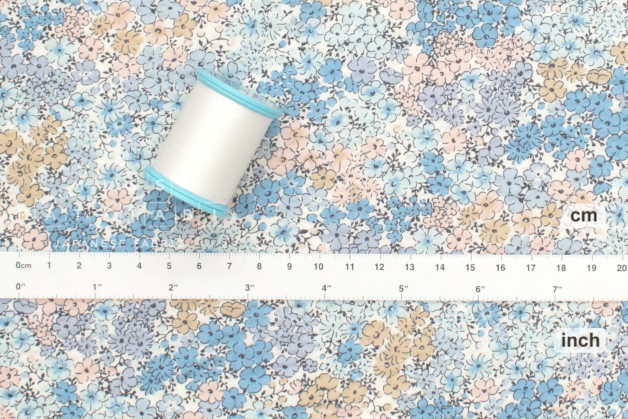 Japanese Fabric Cotton Ripple Hinano - E - 50cm