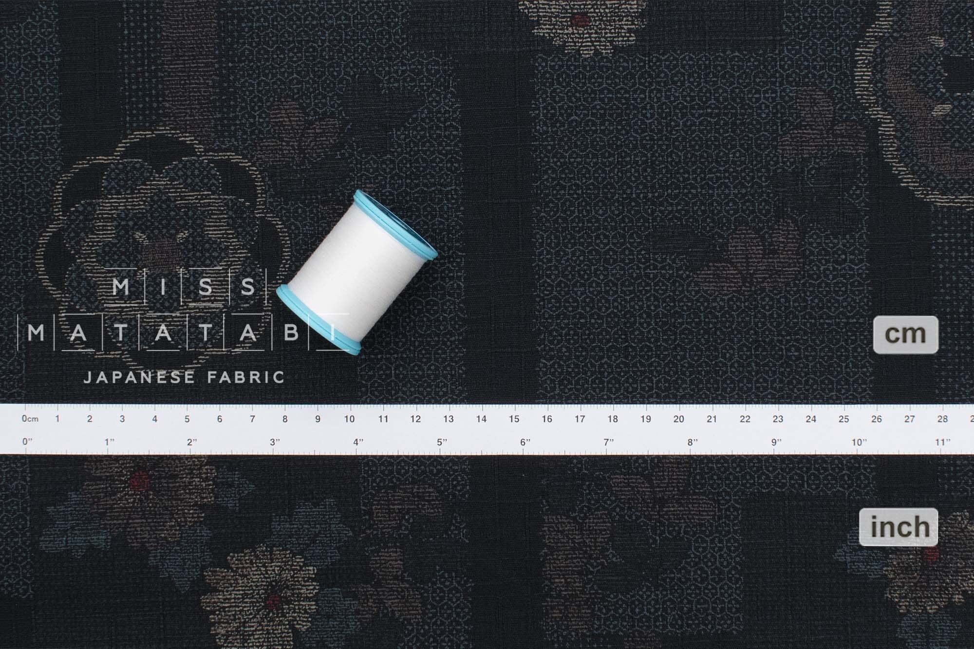 Japanese Fabric Hanatsumugi - B - 50cm