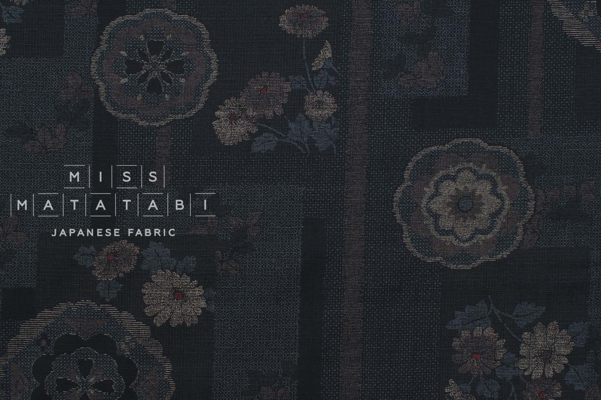 Japanese Fabric Hanatsumugi - B - 50cm