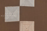 Shokunin Collection Hand-printed Chusen Japanese Yukata Fabric - Kasane Masu - 50cm