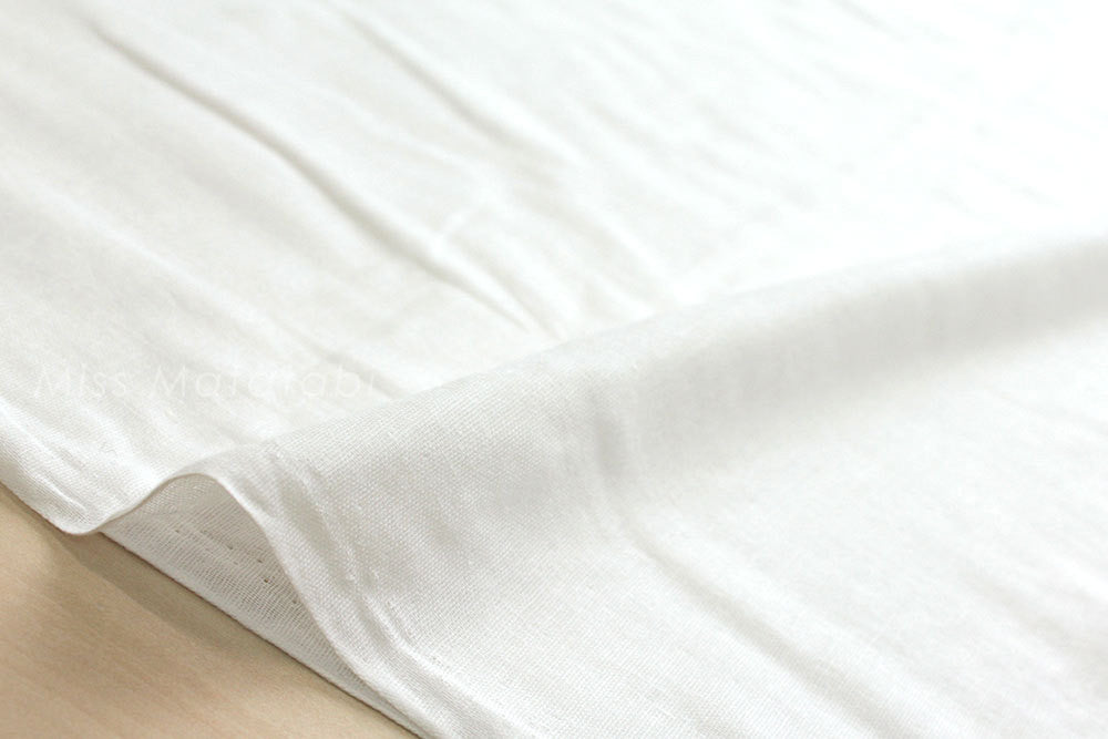 Kobayashi solid double gauze - white